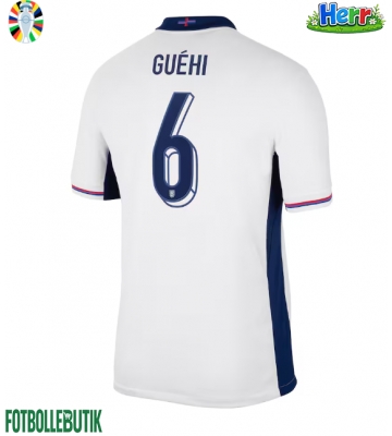 England Marc Guehi #6 Hemmatröja EM 2024 Kortärmad